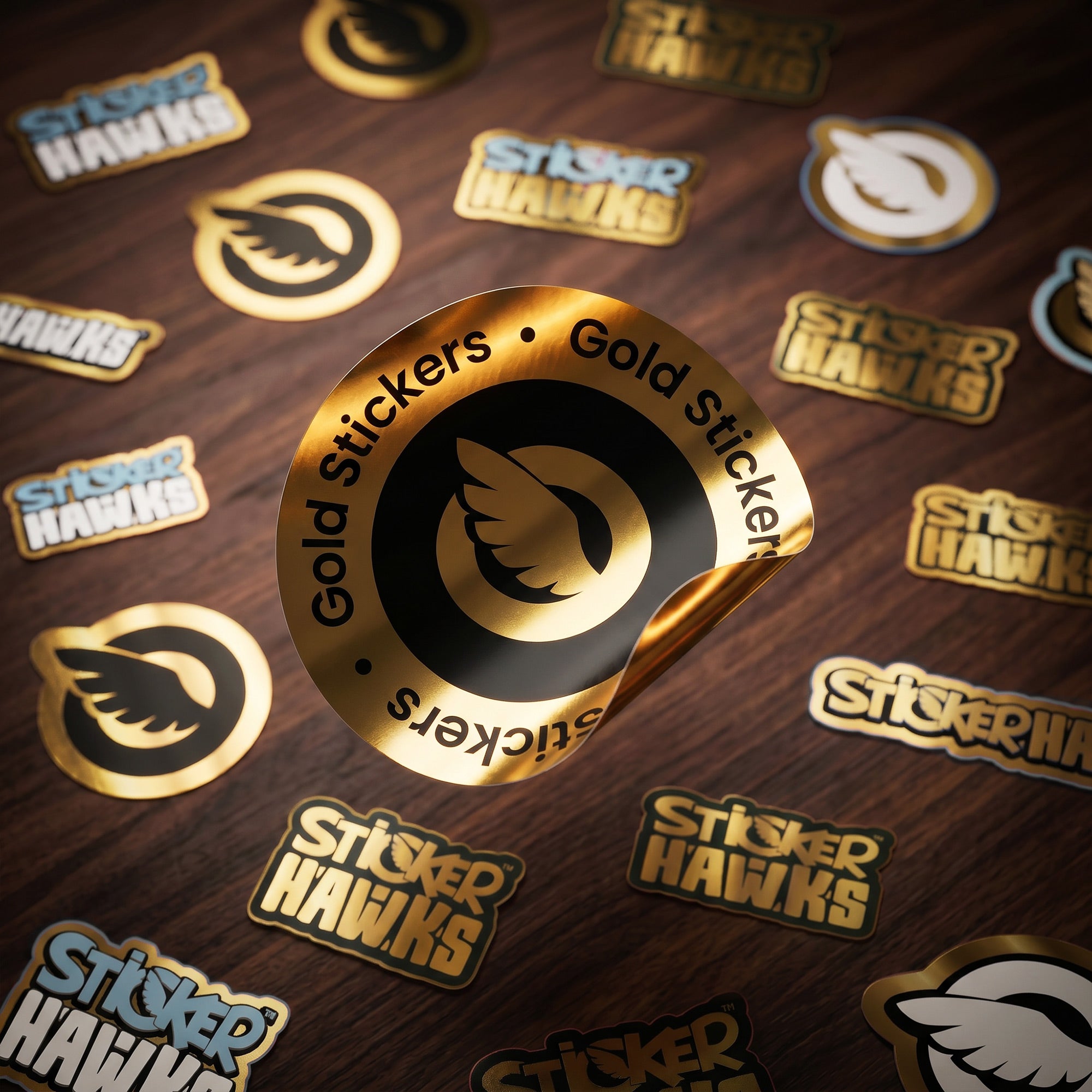 Gold Stickers