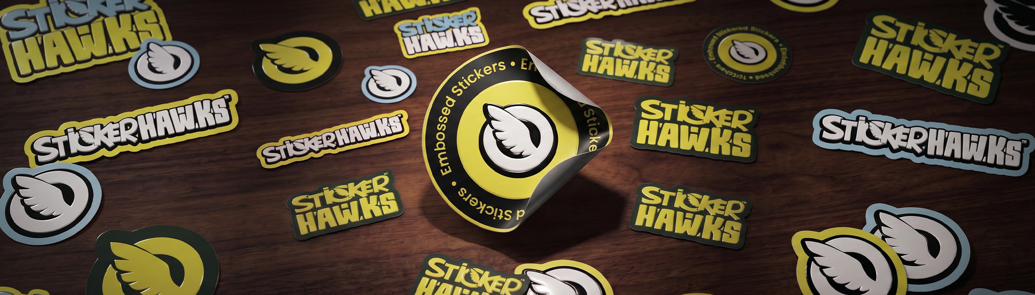Embossed Stickers