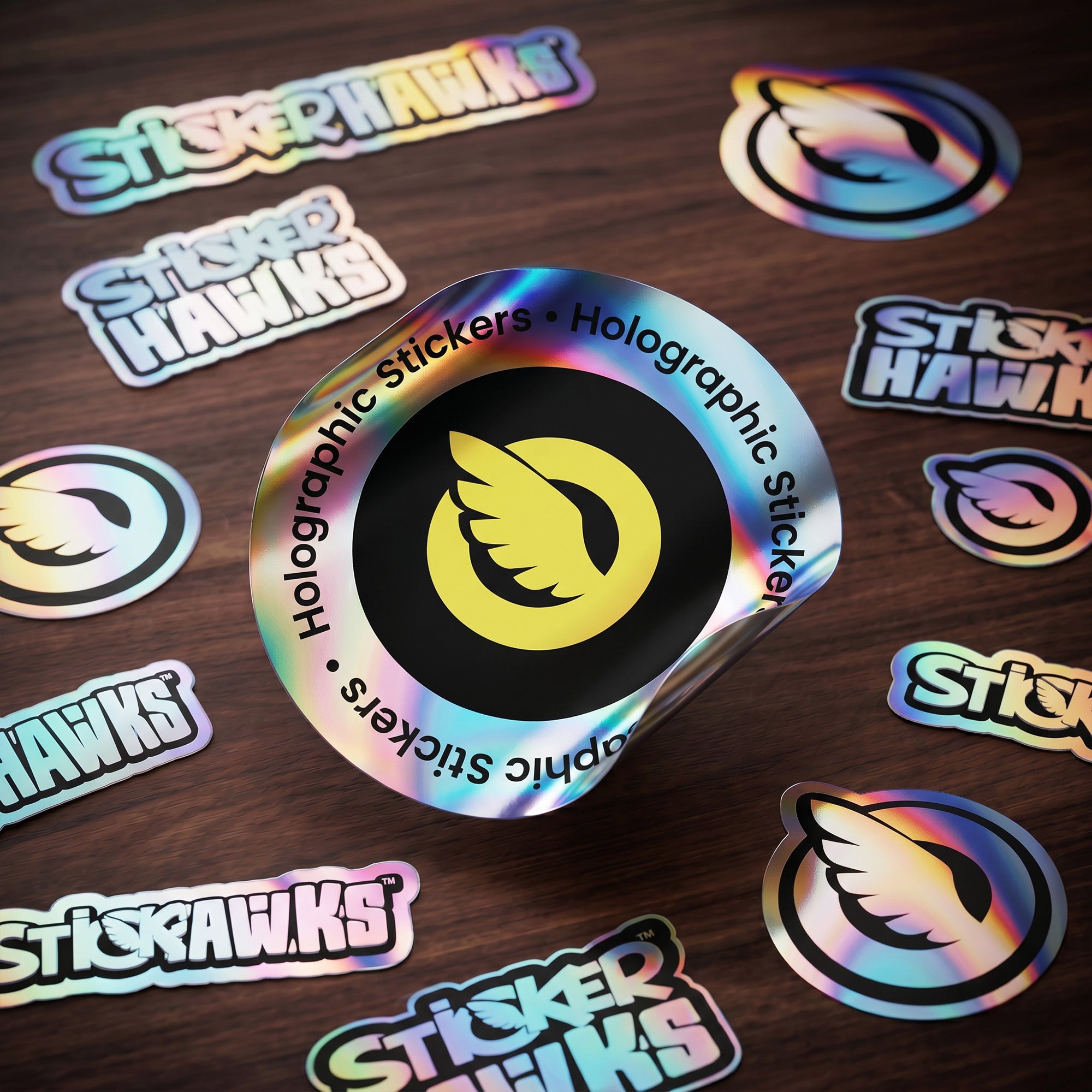 Holographic Stickers